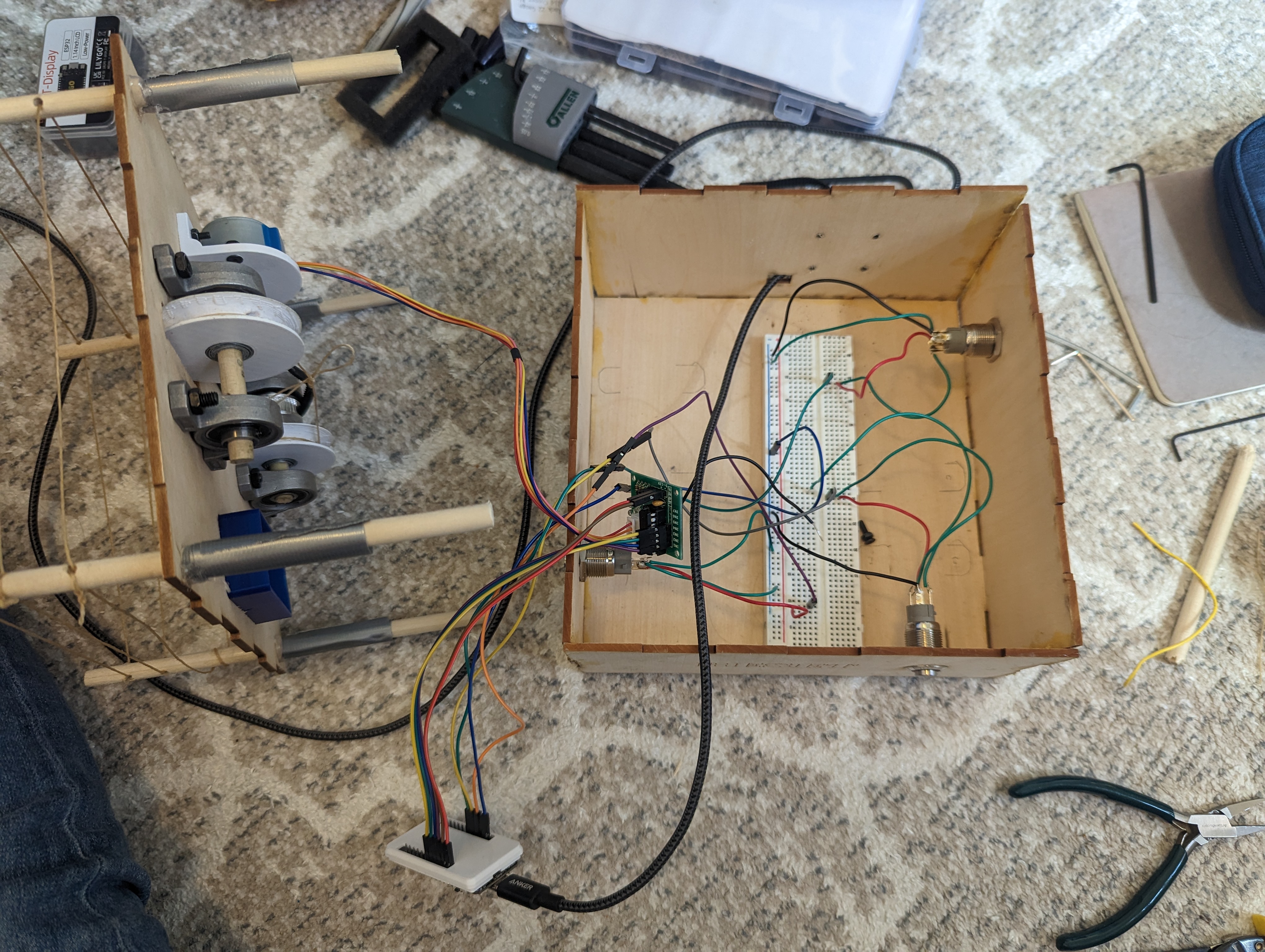 enclosure internals